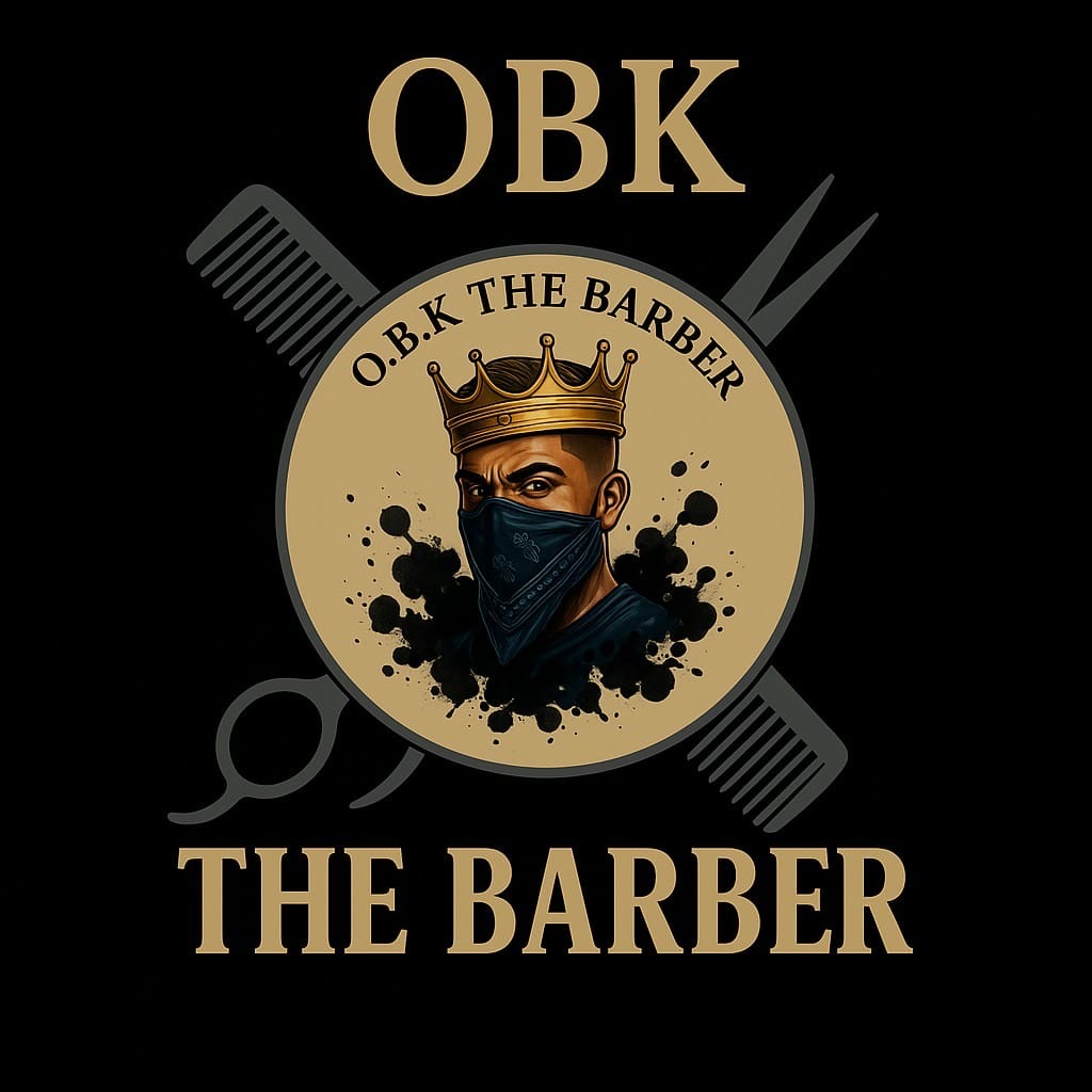 OBK The Barber logo